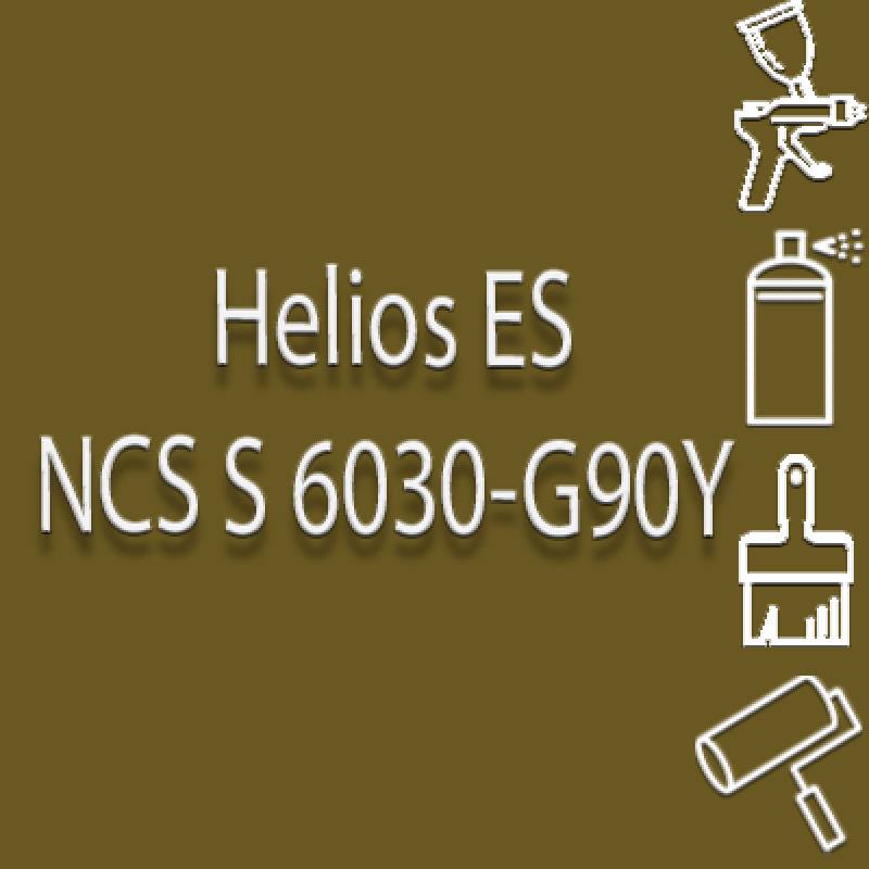 NCS S 6030-G90Y глянцева 1К швидкосохнуча антикорозійна емаль Helios ES - 1л