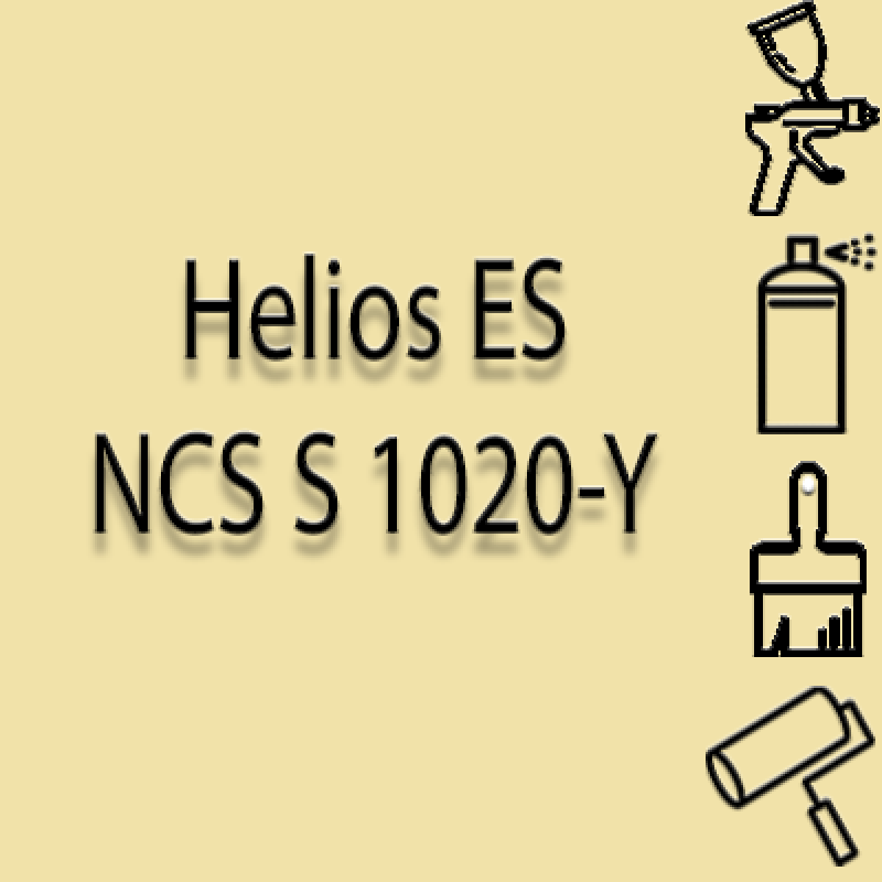 NCS S 1020-Y глянцева 1К швидкосохнуча антикорозійна емаль Helios ES - 1л NCS S 1020-Y глянцева 1К швидкосохнуча антикорозійна емаль Helios ES - 1л
