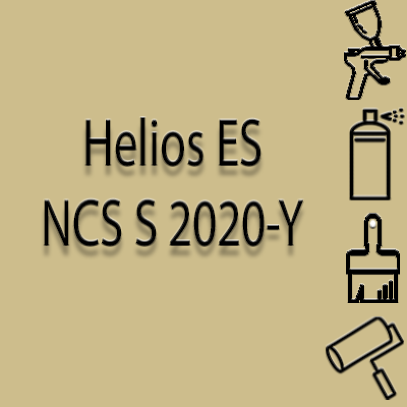 NCS S 2020-Y глянцева 1К швидкосохнуча антикорозійна емаль Helios ES - 1л