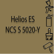 NCS S 5020-Y глянцева 1К швидкосохнуча антикорозійна емаль Helios ES - 1л