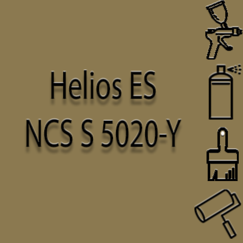 NCS S 5020-Y глянцева 1К швидкосохнуча антикорозійна емаль Helios ES - 1л