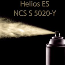 NCS S 5020-Y аерозольна глянцева 1К швидкосохнуча антикорозійна емаль Helios ES - 400мл