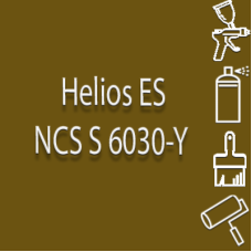 NCS S 6030-Y глянцева 1К швидкосохнуча антикорозійна емаль Helios ES - 1л