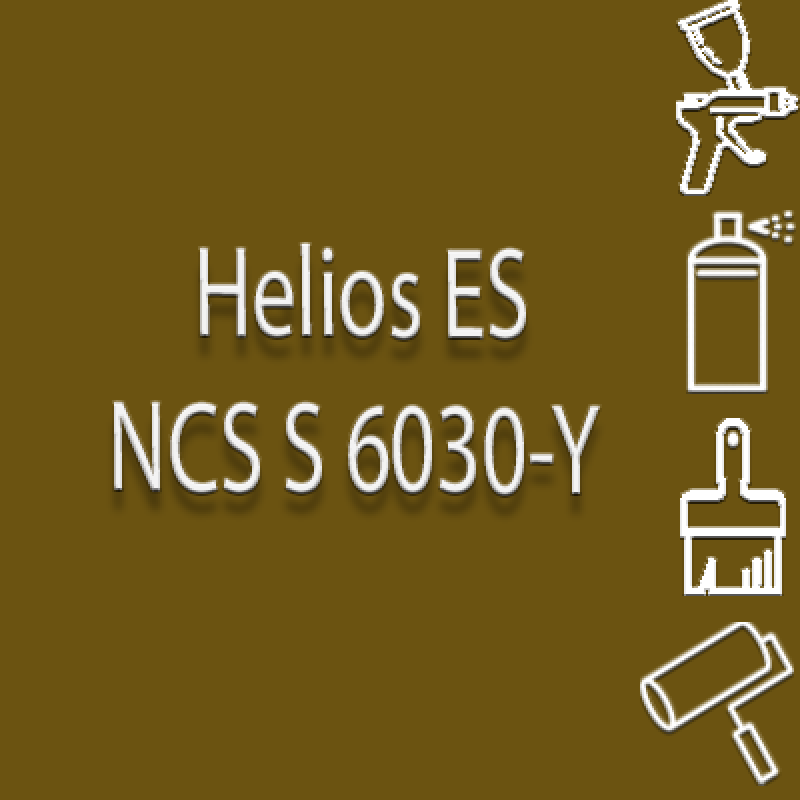 NCS S 6030-Y глянцева 1К швидкосохнуча антикорозійна емаль Helios ES - 1л