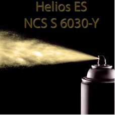 NCS S 6030-Y аерозольна глянцева 1К швидкосохнуча антикорозійна емаль Helios ES - 400мл