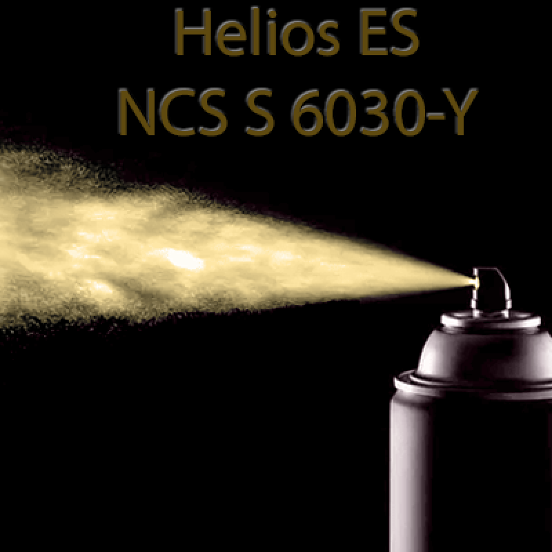 NCS S 6030-Y аерозольна глянцева 1К швидкосохнуча антикорозійна емаль Helios ES - 400мл