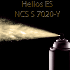 NCS S 7020-Y аерозольна глянцева 1К швидкосохнуча антикорозійна емаль Helios ES - 400мл