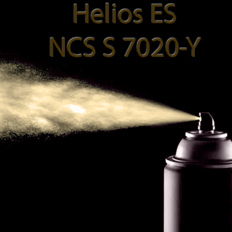 NCS S 7020-Y аерозольна глянцева 1К швидкосохнуча антикорозійна емаль Helios ES - 400мл