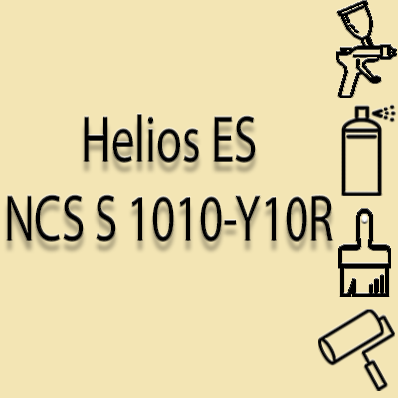 NCS S 1010-Y10R глянцева 1К швидкосохнуча антикорозійна емаль Helios ES - 1л NCS S 1010-Y10R глянцева 1К швидкосохнуча антикорозійна емаль Helios ES - 1л