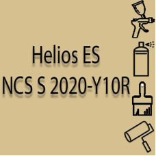 NCS S 2020-Y10R глянцева 1К швидкосохнуча антикорозійна емаль Helios ES - 1л