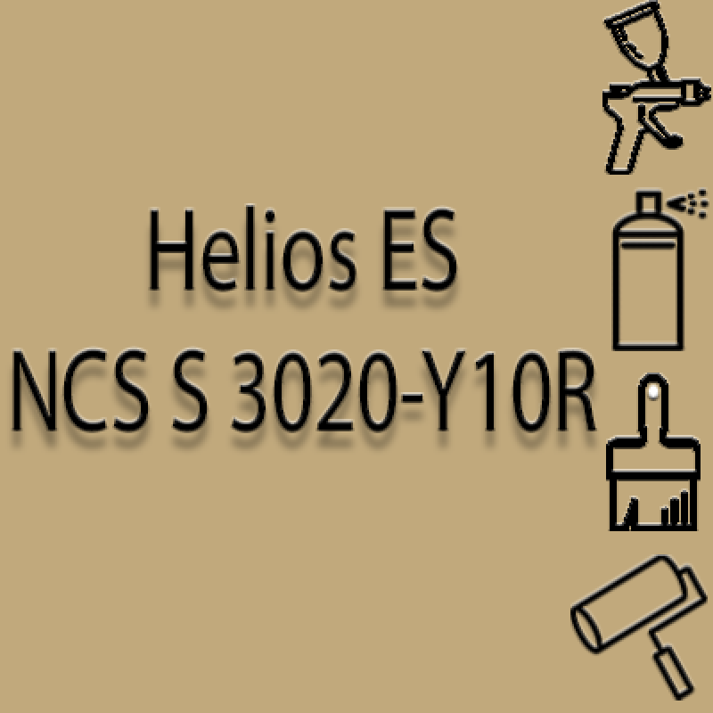 NCS S 3020-Y10R глянцева 1К швидкосохнуча антикорозійна емаль Helios ES - 1л