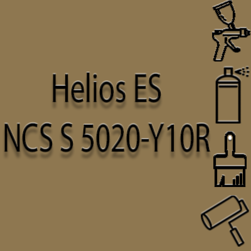 NCS S 5020-Y10R глянцева 1К швидкосохнуча антикорозійна емаль Helios ES - 1л NCS S 5020-Y10R глянцева 1К швидкосохнуча антикорозійна емаль Helios ES - 1л