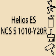 NCS S 1010-Y20R глянцева 1К швидкосохнуча антикорозійна емаль Helios ES - 1л