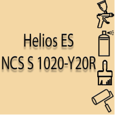 NCS S 1020-Y20R глянцева 1К швидкосохнуча антикорозійна емаль Helios ES - 1л