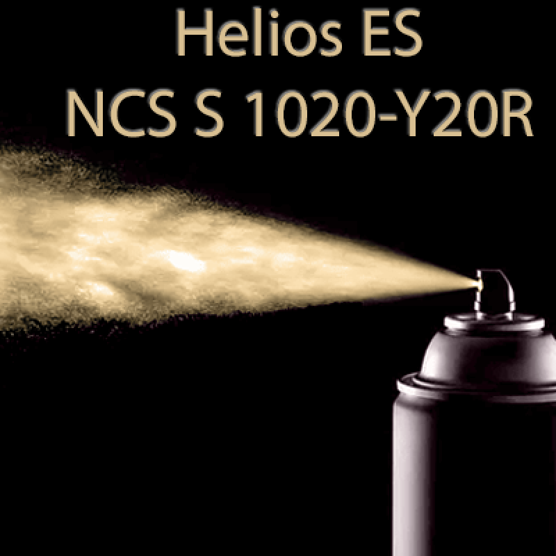 NCS S 1020-Y20R аерозольна глянцева 1К швидкосохнуча антикорозійна емаль Helios ES - 400мл