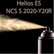 NCS S 2020-Y20R аерозольна глянцева 1К швидкосохнуча антикорозійна емаль Helios ES - 400мл