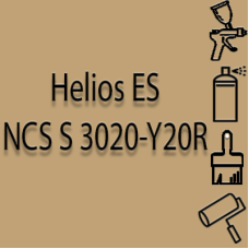 NCS S 3020-Y20R глянцева 1К швидкосохнуча антикорозійна емаль Helios ES - 1л