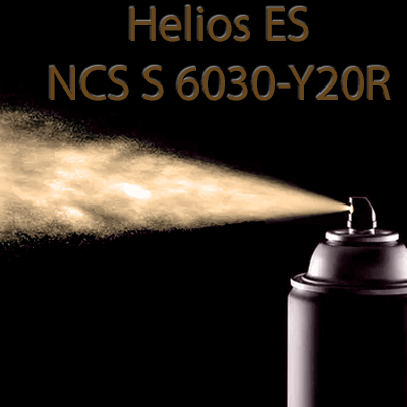 NCS S 6030-Y20R аерозольна глянцева 1К швидкосохнуча антикорозійна емаль Helios ES - 400мл