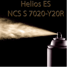 NCS S 7020-Y20R аерозольна глянцева 1К швидкосохнуча антикорозійна емаль Helios ES - 400мл