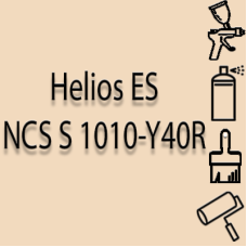 NCS S 1010-Y40R глянцева 1К швидкосохнуча антикорозійна емаль Helios ES - 1л