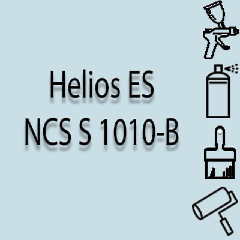 NCS S 1010-B глянцева 1К швидкосохнуча антикорозійна емаль Helios ES - 1л
