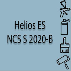 NCS S 2020-B глянцева 1К швидкосохнуча антикорозійна емаль Helios ES - 1л