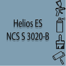 NCS S 3020-B глянцева 1К швидкосохнуча антикорозійна емаль Helios ES - 1л
