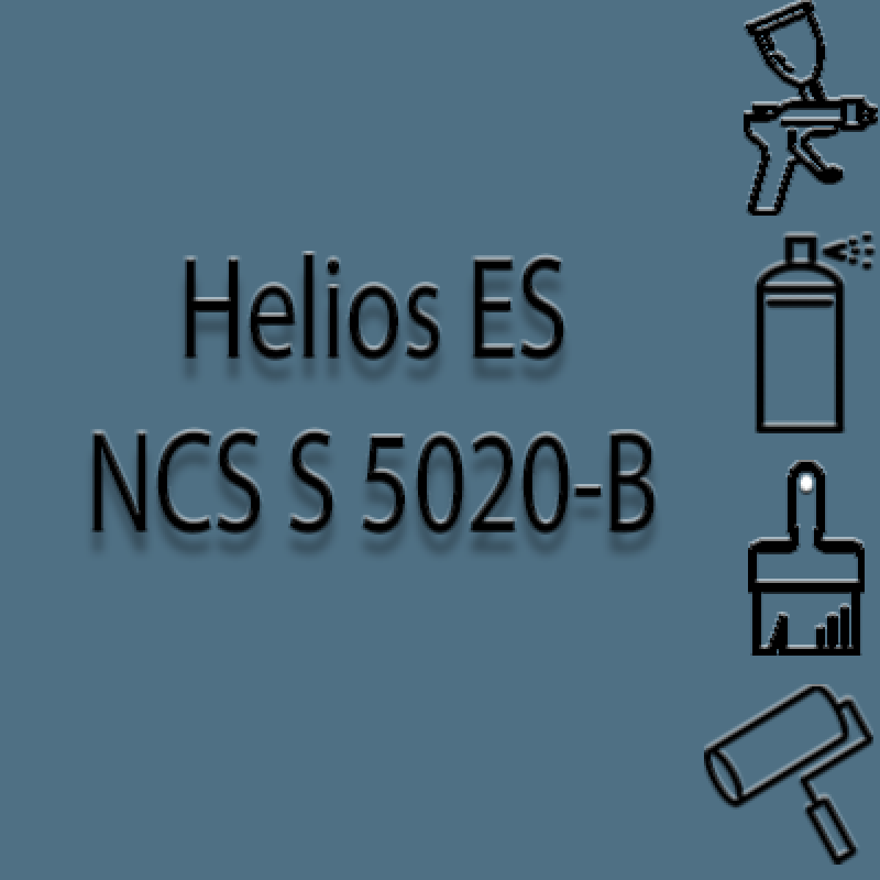 NCS S 5020-B глянцева 1К швидкосохнуча антикорозійна емаль Helios ES - 1л NCS S 5020-B глянцева 1К швидкосохнуча антикорозійна емаль Helios ES - 1л