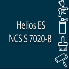 NCS S 7020-B глянцева 1К швидкосохнуча антикорозійна емаль Helios ES - 1л