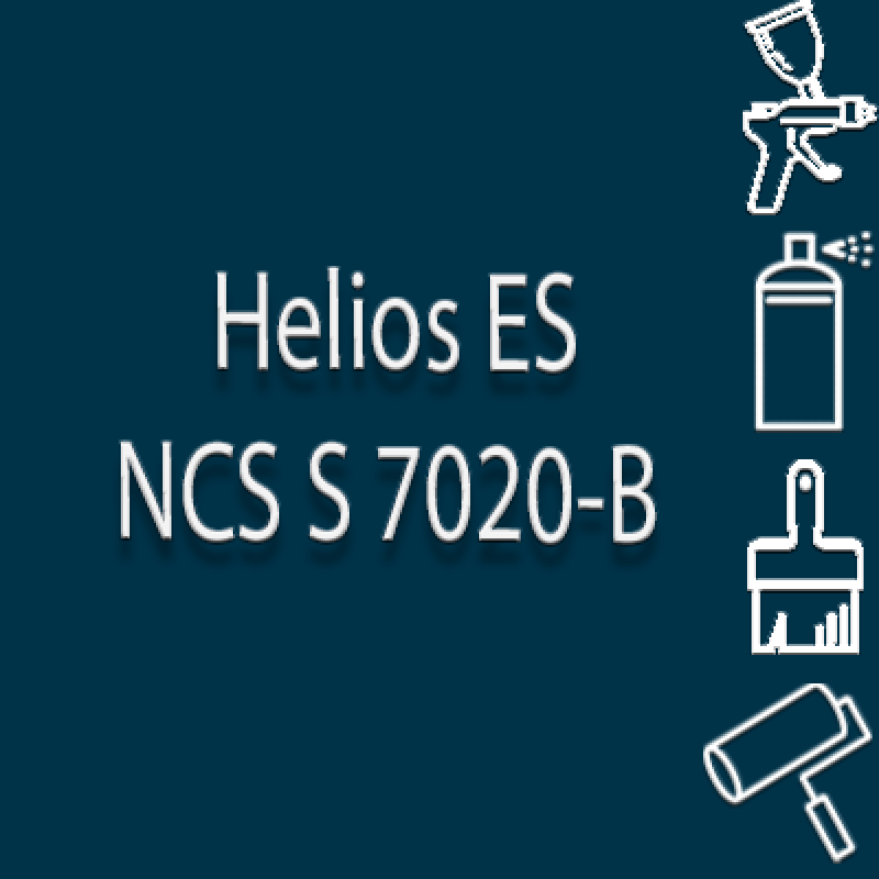 NCS S 7020-B глянцева 1К швидкосохнуча антикорозійна емаль Helios ES - 1л