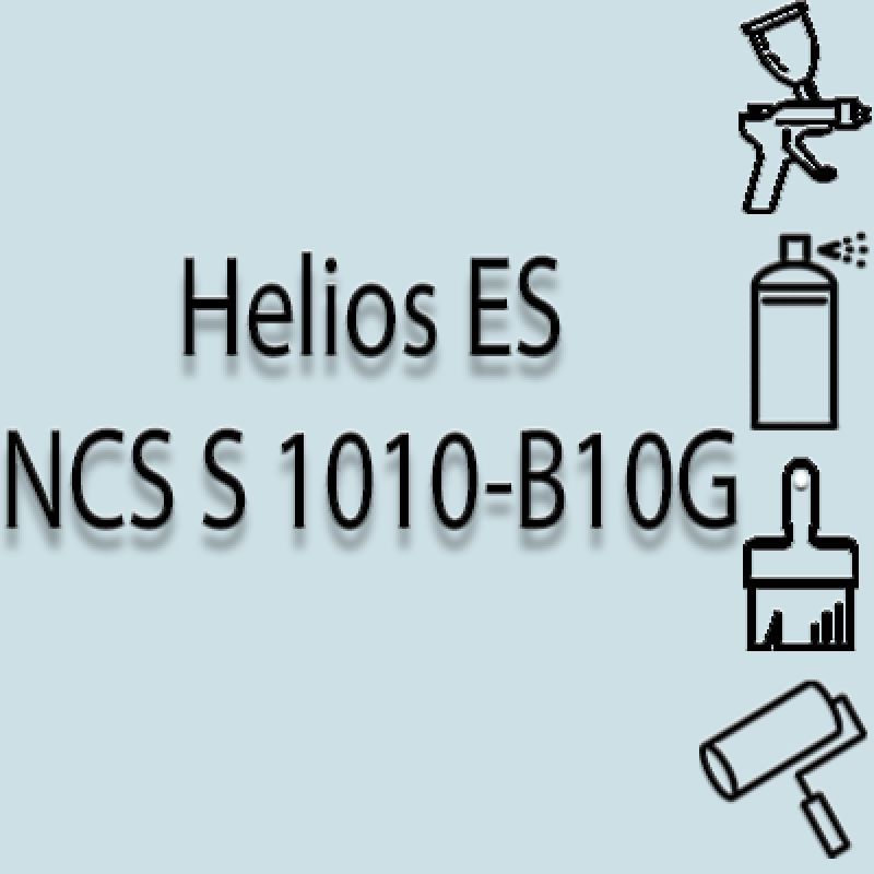 NCS S 1010-B10G глянцева 1К швидкосохнуча антикорозійна емаль Helios ES - 1л
