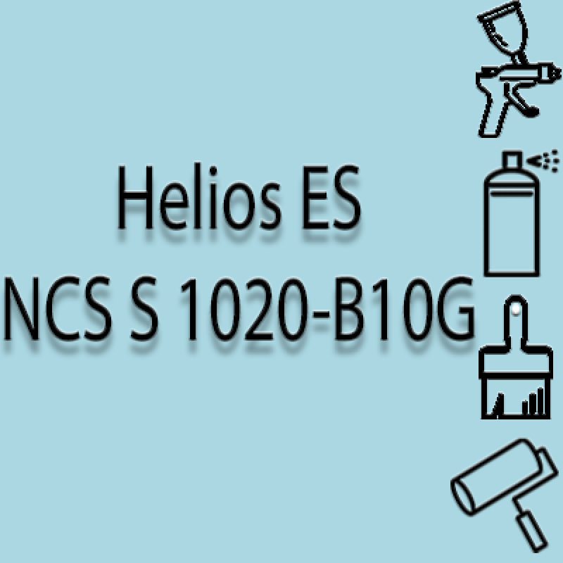 NCS S 1020-B10G глянцева 1К швидкосохнуча антикорозійна емаль Helios ES - 1л