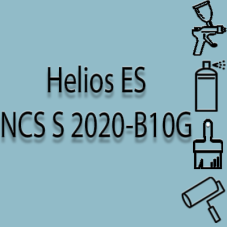 NCS S 2020-B10G глянцева 1К швидкосохнуча антикорозійна емаль Helios ES - 1л