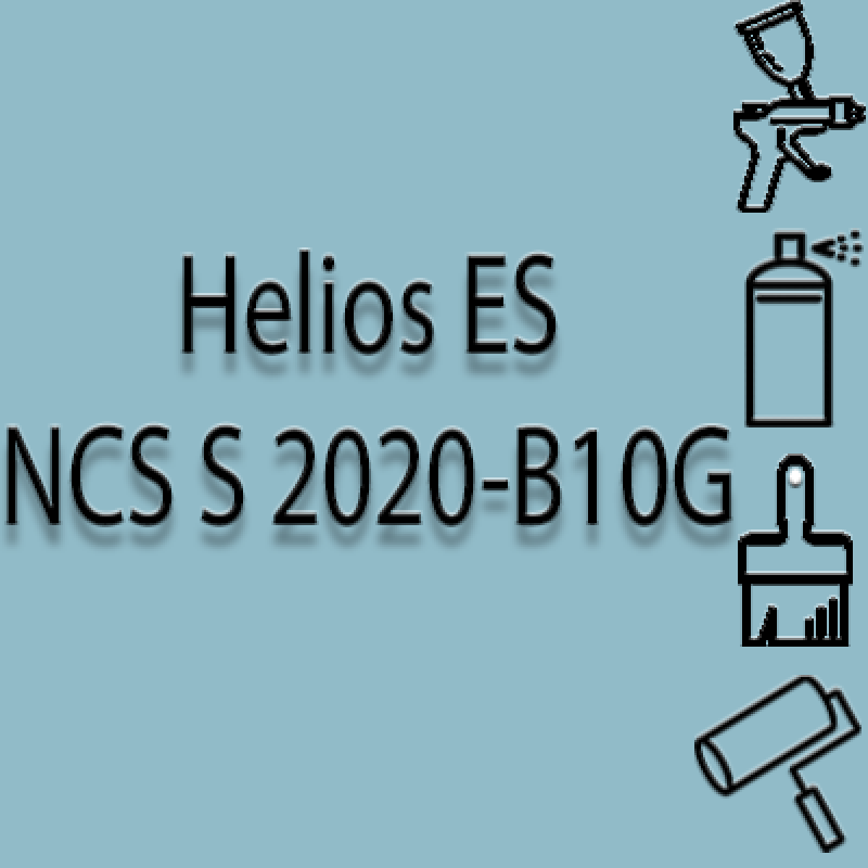 NCS S 2020-B10G глянцева 1К швидкосохнуча антикорозійна емаль Helios ES - 1л