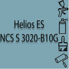 NCS S 3020-B10G глянцева 1К швидкосохнуча антикорозійна емаль Helios ES - 1л