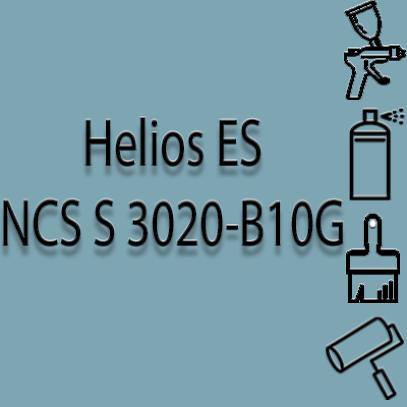 NCS S 3020-B10G глянцева 1К швидкосохнуча антикорозійна емаль Helios ES - 1л