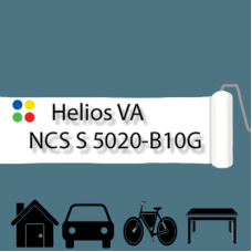 NCS S 5020-B10G антикорозійна глянцева грунт-емаль (вініл-акрилова) HELIOS VA - 1л