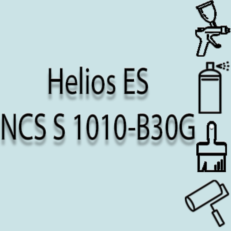 NCS S 1010-B30G глянцева 1К швидкосохнуча антикорозійна емаль Helios ES - 1л