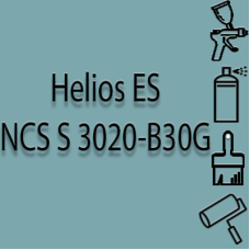 NCS S 3020-B30G глянцева 1К швидкосохнуча антикорозійна емаль Helios ES - 1л