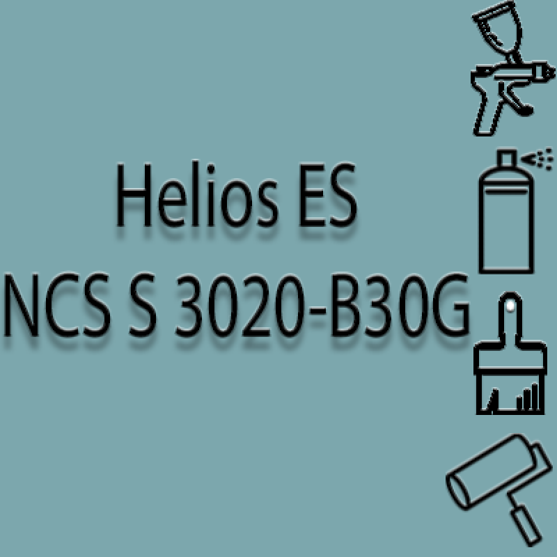 NCS S 3020-B30G глянцева 1К швидкосохнуча антикорозійна емаль Helios ES - 1л
