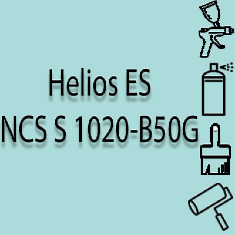 NCS S 1020-B50G глянцева 1К швидкосохнуча антикорозійна емаль Helios ES - 1л
