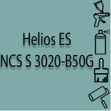 NCS S 3020-B50G глянцева 1К швидкосохнуча антикорозійна емаль Helios ES - 1л