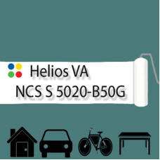NCS S 5020-B50G антикорозійна глянцева грунт-емаль (вініл-акрилова) HELIOS VA - 1л