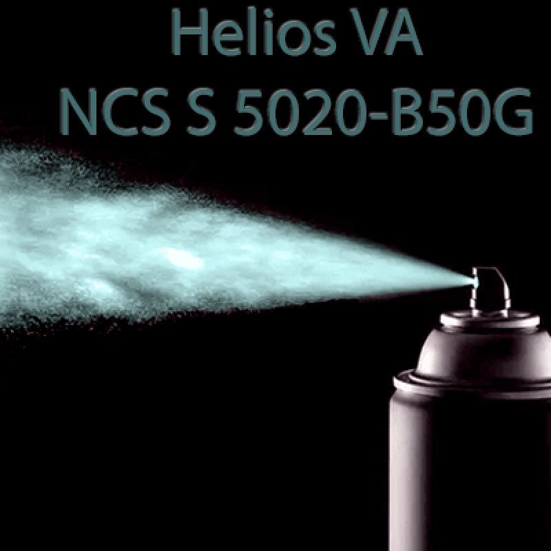 NCS S 5020-B50G аерозольна антикорозійна глянцева грунт-емаль (вініл-акрилова) HELIOS VA - 400м