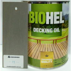 BIOHEL DECKING OIL олія для терас 1 л. №72 - СІРЕ.