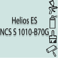 NCS S 1010-B70G глянцева 1К швидкосохнуча антикорозійна емаль Helios ES - 1л