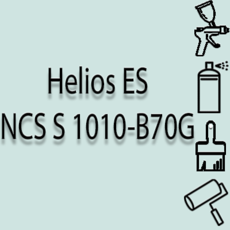 NCS S 1010-B70G глянцева 1К швидкосохнуча антикорозійна емаль Helios ES - 1л