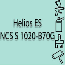 NCS S 1020-B70G глянцева 1К швидкосохнуча антикорозійна емаль Helios ES - 1л