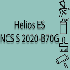 NCS S 2020-B70G глянцева 1К швидкосохнуча антикорозійна емаль Helios ES - 1л