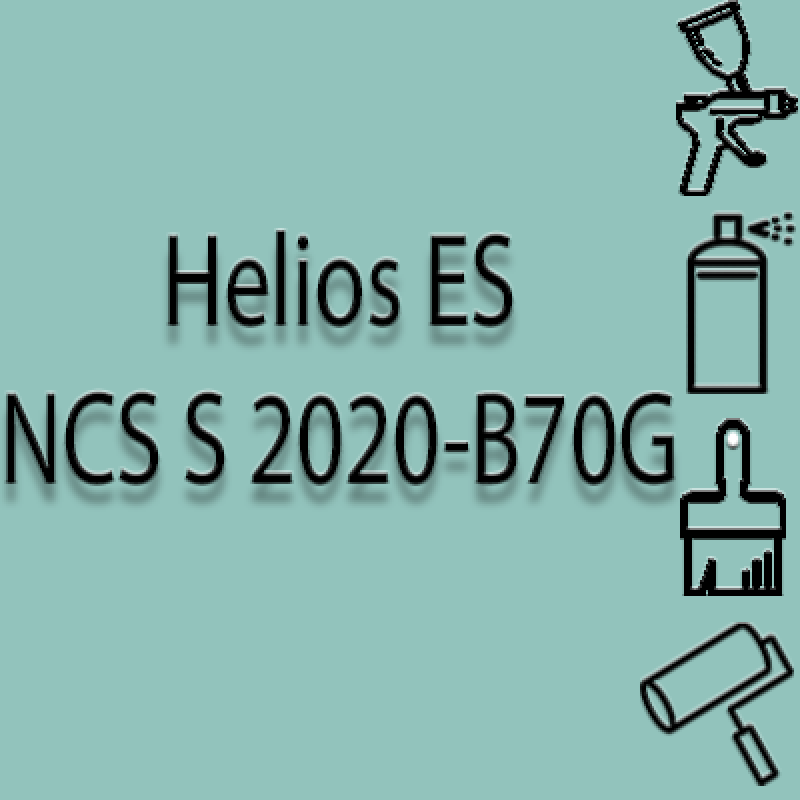 NCS S 2020-B70G глянцева 1К швидкосохнуча антикорозійна емаль Helios ES - 1л